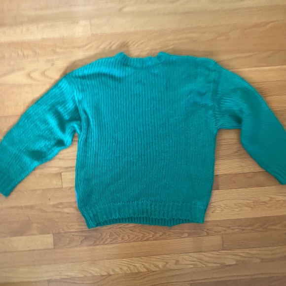 Lisa says gah sheep farm scene sweater size M/L - Picture 2 of 3